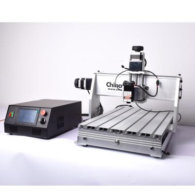 China â ‰ ¤ brand new 70mm DSP 3040 cnc router engraving machine for hobby can add optional laser heads for sale