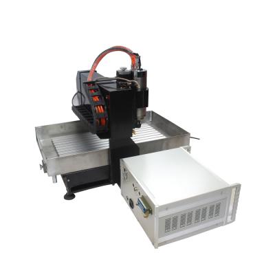 China Building Material Stores Hobby CNC 3040 6040 6090 2200W Mini Milling Machine For Steel With Steel Structure Frame for sale