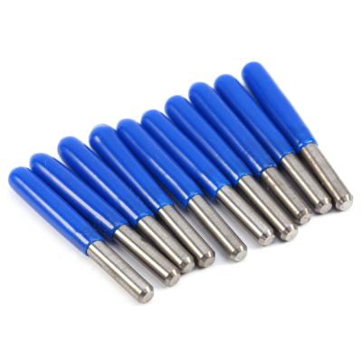 China Retail 10pc 3.175mm 10/15/20/30 Degree V Shape PCB Cutter CNC Router Wood Bits For Woodworking End Mills Metal Cutter Engraving Bits for sale