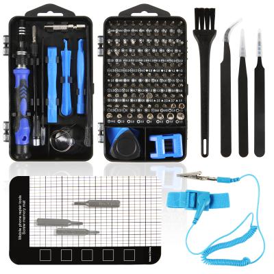 China Mini Steel 126 in 1 Precision Magnetic Screwdriver Set Torx Tools Kit Electronic Devices Hand Tools Mobile Phone Repair for sale