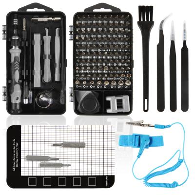 China Mini Steel 122 in 1 Precision Magnetic Screwdriver Set Torx Tools Kit Electronic Devices Hand Tools Mobile Phone Repair for sale