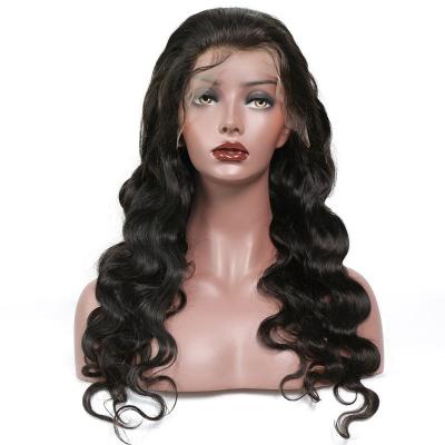 China Full Thick Weft To End Peruvian Lace Front Wigs Natural Lace Front Wig Body Wave Wigs HD Full Lace Wigs for sale