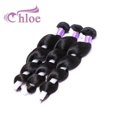 China Full Thick Weft To End Virgin Hair Mink Brazilian Human Hair Loose Wave Bundles Product From Chloe Unprocessed Original Brazilian Hair for sale