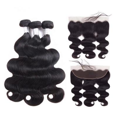 China Full Thick From Weft To Finish Cheap Hair Extension 100 Bundle Hair Extension Peruvian Hair Weave Factory Wholesale 10A Grade Body Wave Peruvian Hair Weave for sale