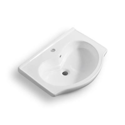 China Contemporary Popular Cabinet Basin For Hotel Bathroom Sink Top Counter Basin Ceramic Face Sinks Sanitary Ware for sale