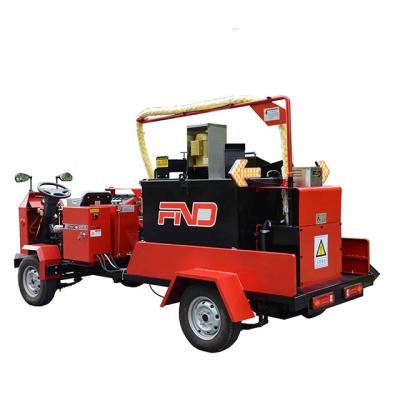 China Construction worksÂ   Mobile Cement Pavement Repair Seam Glue and Asphalt Heating Machine Filling Sealer FND-DG400 for sale