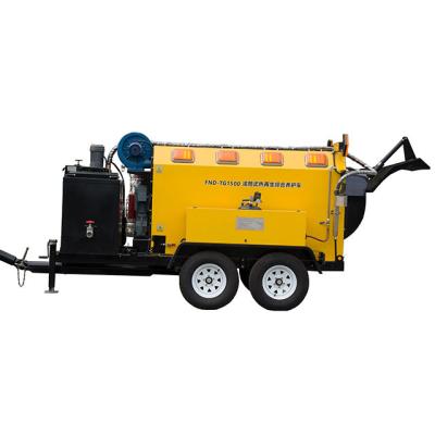 China Construction worksÂ   Factory Price 1500L Direct Pavement Asphalt Heating and Recycling Mixer RZS-TG1500 for sale