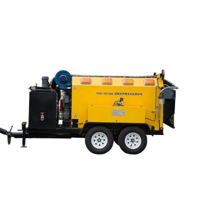 China Construction worksÂ   Customized Hot Mix for Asphalt Pavement Pothole Repair Asphalt Mixer Plant RZS-TG1500 for sale