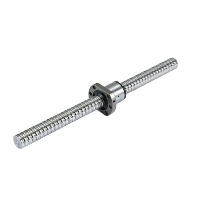 China Factory Ball Screw SFS Series Low Noise High Speed ​​12 Diameter Rolled Thread Ball Screw 16 20 25 32 40 By 50 for sale