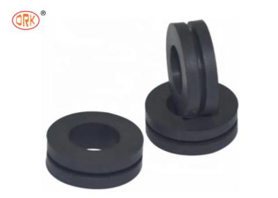 China Safe Wire Protection Grommet Ring Neoprene CR Rubber Molded Parts Compatible With Pumps And Valves for sale