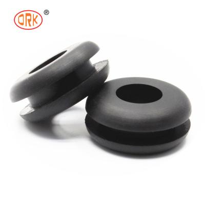 China Industrial Grade Silicone Rubber Grommets With Tensile Strength Protect Wires Customized Electric Cable Protect for sale