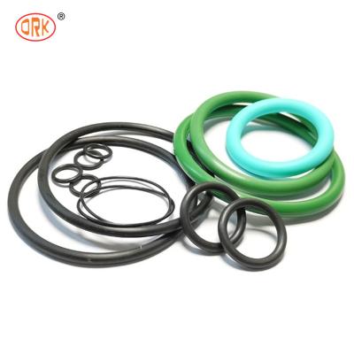 China Black O Ring Vacuum Seal Natural Rubber Wiper Ring Seal with Varying Compression Set Sizes for sale