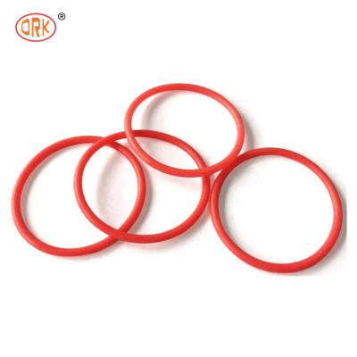 China Red 70 Shore A Superior Silicone Gasket O Ring Seal For Oil And Gas for sale