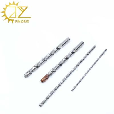 China High Quality Solid Carbide Deep Hole Twist Centering And Chamfering Drill Bit With Coolant for sale