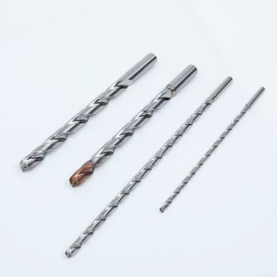 China High Performance Deep Hole Solid Carbide Centering And Chamfering Drills Twist Drills for sale