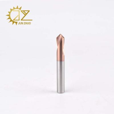 China High Precision Tungsten Centering And Chamfering Carbide Tools With Twist Coating Drill Bits for sale