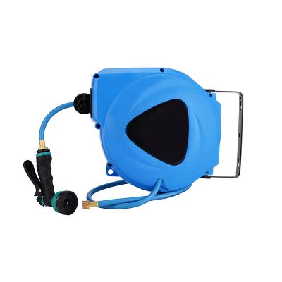 China New Adjustable Plastic Extension Hose Water Pipe Expandable Retractable Garden Hose Reel for sale