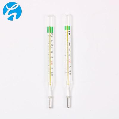 China CE Good Quality Armpit Health Tech Support Thermometer Clinical Glass Manual OEM Mercury Free Online Armpit Class II 0.1 for sale