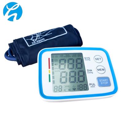 China Household Arm Blood Pressure Battery Arm Built-in Usb Type Charging LCD Display for sale