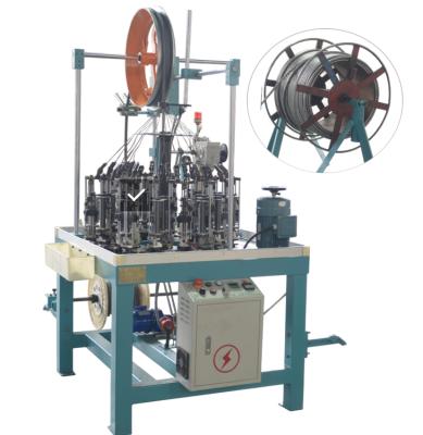 China S.S CABLE 24 Shafts Hose Braiding Machine / Metal Hose Making Machine for sale