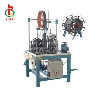 China Factory Henghui CE 24 High Speed ​​Hose Flexible Water Hose Braiding Machine Manufacturer for sale