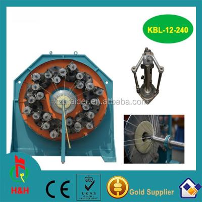 China 240 Series 36 Axle High Speed ​​Horizontal Type Flexible Hose Braiding Machine 24 Axle Metal Hose Braiding Price Machine for sale