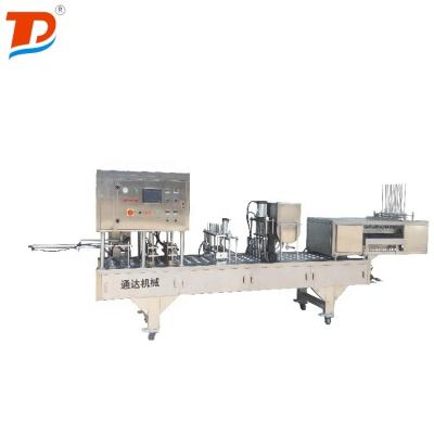 China CLOTHING Water Cup Filling Machine Cup Filling Gasket Automatic Plastic Washing Filling Gasket and Gasket Washing Machine with Conveyo for sale