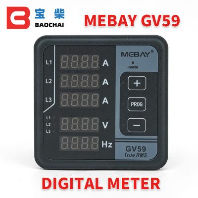 China GV59 Mebay Generator Set Controller Diesel Control Box Digital Multimeter GV59 for sale