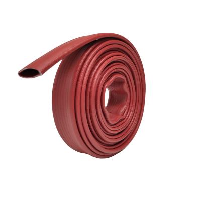 China Military 38mm Logo Color Custom 1 2 Inch Nitrile Rubber Layflat Hose Type3 Durable Fire Hose for sale