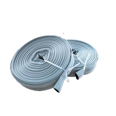 China High Pressure Proof / Excellent Abrasion Resistance 1.5 Inch High Quality White Single Liner Jacket From China Fire Hose for sale