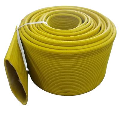 China NBR 420PSI 6 Inch High Pressure NBR Layflat Fire Hose For Farm Irrigation for sale