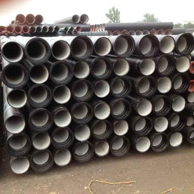 China Water ISO 2531 Ductile Iron Pipe Rating DI Pipe For Water Transport for sale