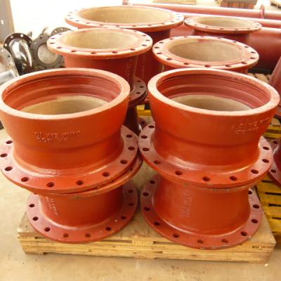 China Pipe Lines Connect Water Pipeline Connect Ductile Iron Fittings Flange BSEN545 Socket Water Pipeline Connectors for sale