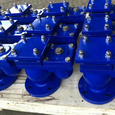 China General Ductile Iron DN50-DN300 Flanged Double Orifice Air Release Valve For Water Pipe Line for sale