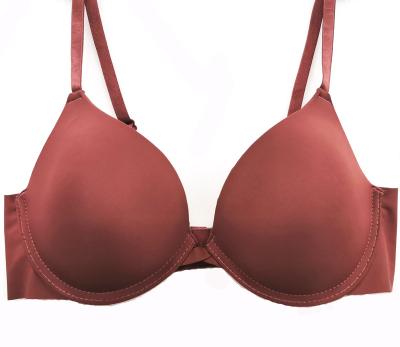 China Nice push up good quality sexy female wholesale QUICK DRY pure color seamless bra plus size for sale