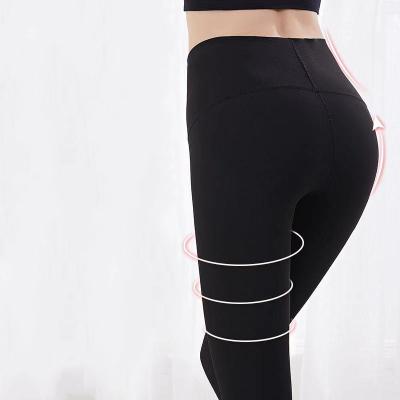 China Logo Gym Fitness Yoga Pants Custom Made Breathable Adjustable With Hook Workout For Women High Waist Sports Yoga Elastic Seamless Panties for sale