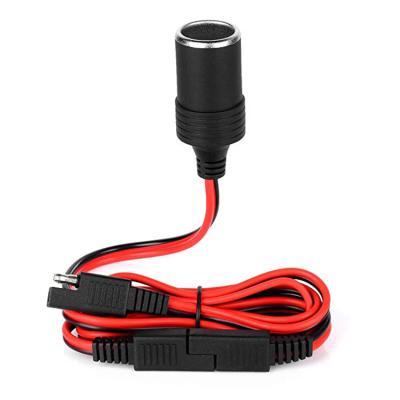 China No 2A 24W Car Cigarette Lighter Socket Adapter Cigarette Lighter Power Cable for sale