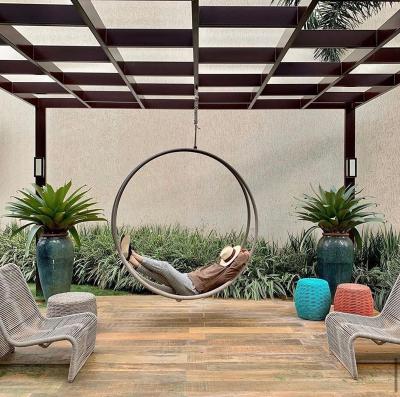 China Strong Arming Seat Rope Netting Patio Garden Outdoor Hanging Swing Bed for sale