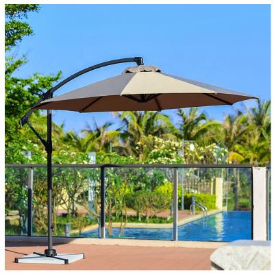 China High Quality Large Weather Price Patio Furniture Table Heavy Duty Huge Garden Parasol Outdoor Banana Yard Umbrella for sale