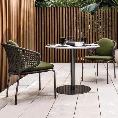 China Waterproof Outdoor Modern Hotel Lobby Table And Chair Garden Furniture Garden Chairs for sale