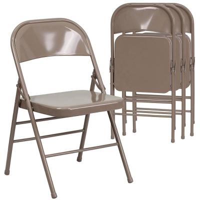 China Wholesale Commercial Metal Folding Chair Modern Stackable For Wedding Party Events for sale