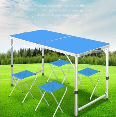 China Weather Resistant Commercial Folded Outdoor Furniture Garden Furniture WAaluminum Table And Chair for sale