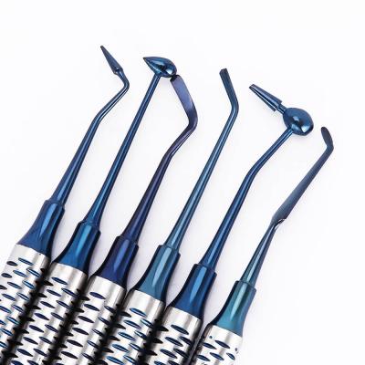 China 6 in 1 ine 1 Set Dental Kit 6 Resin Material Dental Filler Aesthetic Hygiene Restoration Set Dental Technician Tools for sale