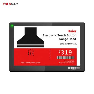 China YalaTech ESL Series Slim Black 7.5 Inch Digital Price Tag Display With Wifi YAS75 ESL Electronic Shelf Label for sale