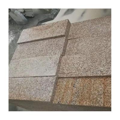 China Natural Material Flooring G682 Yellow Granite Rusty Stone External Wall Tile for sale