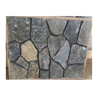 China Lime Boulder Interior Wall Panel Stone Tile EUROPEAN Slate for sale