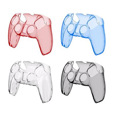 China Easy Installation Transparent Hard Cover For PS5 Controller Joystick Protective Case For PS5 Game Console Accessories for sale