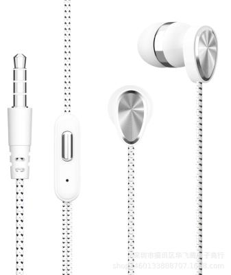 China Wholesale In-Ear Microphone 3.5mm Wired In-Ear Sports Earbuds Sports Plating Gaming Subwoofer Headphones for sale