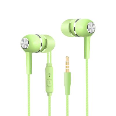 China S12 In-Ear Sports Wire Controlled Bass Call Headset In-Ear With Wheat Cable Headset Manufacturers Spot Wholesale for sale