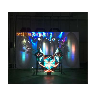 China / New Style 3D Video Disco Screen Billboard Price Led Nightclub DJ Booth for sale